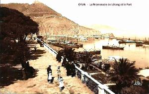 1681- Oran - Promenade de Letang et le Port